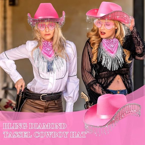 NWT Sparkling Bling Swarovski Rhinestone Barbie Halloween Costume Pink C… - Picture 2 of 5